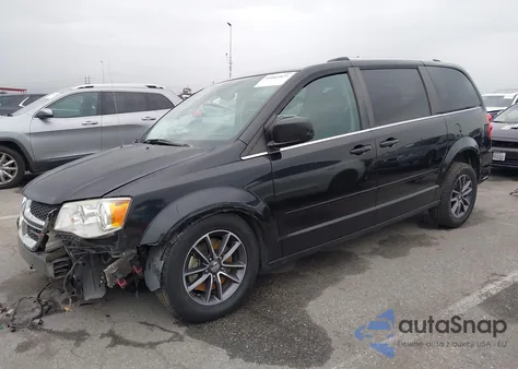 2017 Dodge Grand Caravan Sxt из США, поврежденный, VIN 2C4RDGCG2HR677579